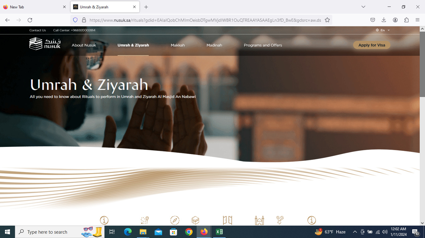 Umrah and Ziyarah Visa